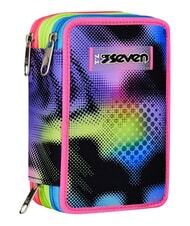 SEVEN WRITE DOWN Federm&auml;ppchen mit 3 Rei&szlig;verschl&uuml;ssen fuchsiafluo - Etuis und Zubeh&ouml;r - 4