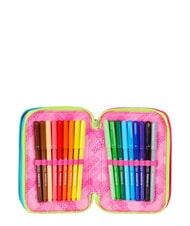 SEVEN WRITE DOWN Federm&auml;ppchen mit 3 Rei&szlig;verschl&uuml;ssen fuchsiafluo - Etuis und Zubeh&ouml;r - 6