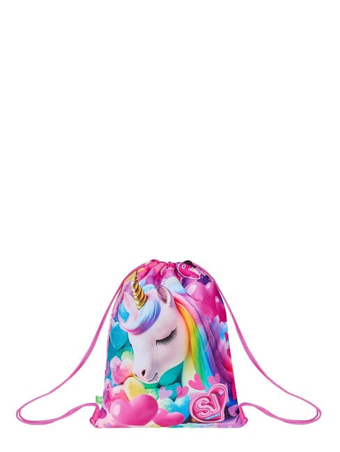 FLYUNICORN GIRL Schultasche fuchsiafluo - Rucks&auml;cke f&uuml;r Schule &amp; Freizeit