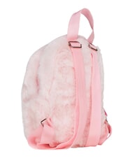 SJGANG PLUSHY ANIMALS Mini-Pelzrucksack rosa Puppe - Rucks&auml;cke f&uuml;r Schule &amp; Freizeit - 2