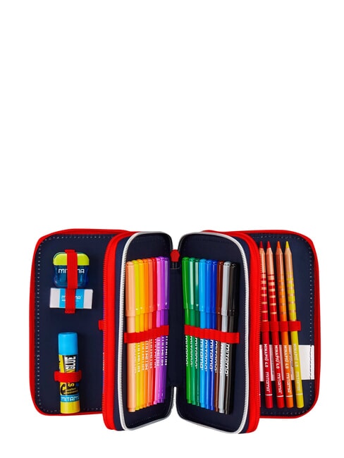 HANG TIME Federm&auml;ppchen mit 3 Rei&szlig;verschl&uuml;ssen hellblau - Etuis und Zubeh&ouml;r