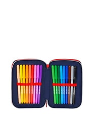 SPIDERMAN HANG TIME Federm&auml;ppchen mit 3 Rei&szlig;verschl&uuml;ssen hellblau - Etuis und Zubeh&ouml;r - 3