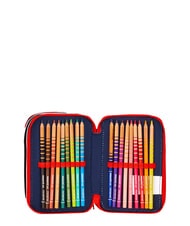 SPIDERMAN HANG TIME Federm&auml;ppchen mit 3 Rei&szlig;verschl&uuml;ssen hellblau - Etuis und Zubeh&ouml;r - 5