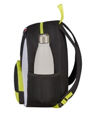 JUVENTUS ASILO Juventus-Rucksack STREIFEN SCHWARZ / WEISS - Rucks&auml;cke f&uuml;r Schule &amp; Freizeit - 3