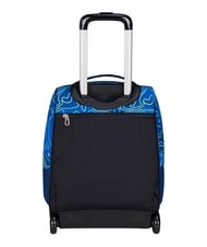 SEVEN NUANCED 2-r&auml;driger Trolley-Rucksack, fest blautief - Rucks&auml;cke mit Trolleyfunktion - 4