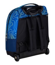 SEVEN NUANCED 2-r&auml;driger Trolley-Rucksack, fest blautief - Rucks&auml;cke mit Trolleyfunktion - 7