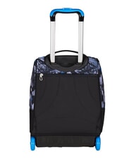SEVEN HUE E WRITES 2-r&auml;driger Trolley-Rucksack, fest montiert Reflexblau - Rucks&auml;cke mit Trolleyfunktion - 4