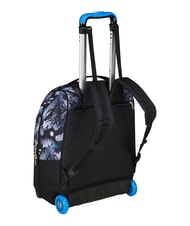 SEVEN HUE E WRITES 2-r&auml;driger Trolley-Rucksack, fest montiert Reflexblau - Rucks&auml;cke mit Trolleyfunktion - 5