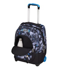 SEVEN HUE E WRITES 2-r&auml;driger Trolley-Rucksack, fest montiert Reflexblau - Rucks&auml;cke mit Trolleyfunktion - 6