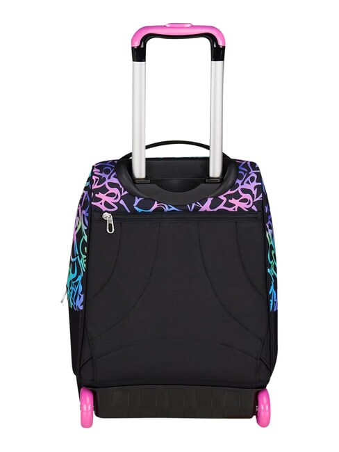 SPRINKLING 2-r&auml;driger Trolley-Rucksack, fest fuchsiafluo - Rucks&auml;cke mit Trolleyfunktion