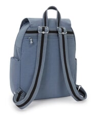 KIPLING CITY ZIP S Rucksack mit Klappe blauer Stein - Damentaschen - 2