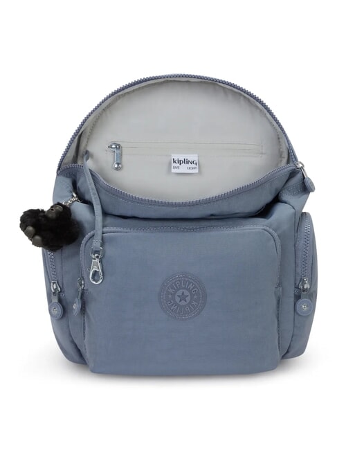 CITY ZIP S Rucksack mit Klappe blauer Stein - Damentaschen