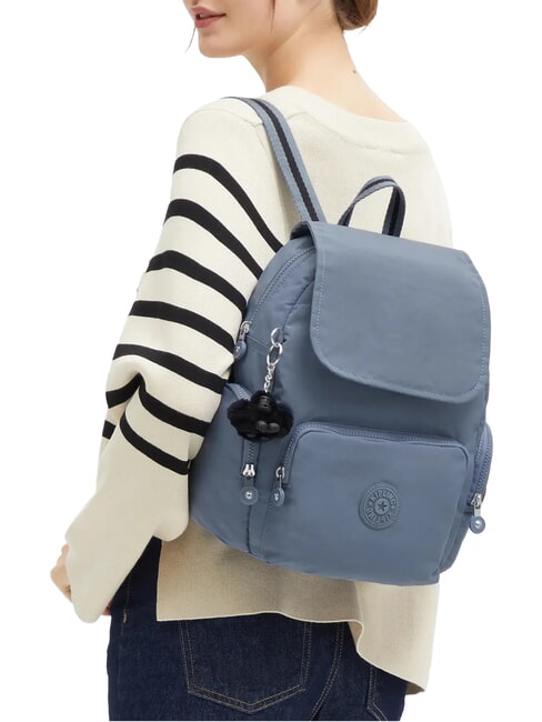 CITY ZIP S Rucksack mit Klappe blauer Stein - Damentaschen