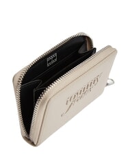 TOMMY HILFIGER TJ MUST Kleine Geldb&ouml;rse mit Rei&szlig;verschluss Stein - Brieftaschen Damen - 3