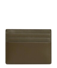 TOMMY HILFIGER TH EMBOSSED Kreditkartenetui, Leder Weidengr&uuml;n - Brieftaschen Herren - 2