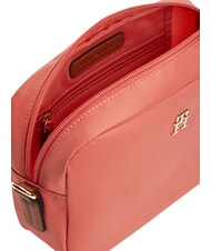 TOMMY HILFIGER POPETTE Mini-Schulterkameratasche Korallenlehm - Damentaschen - 5