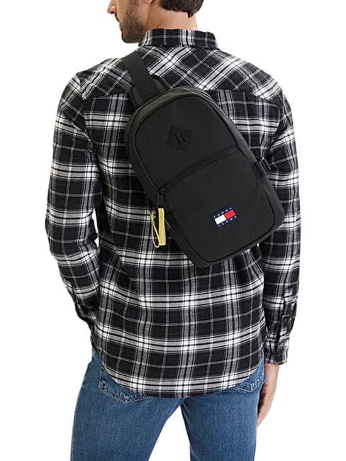 TJ DAILY ELEVATED Ein-Schulter-Tasche Schwarz - H&uuml;fttaschen