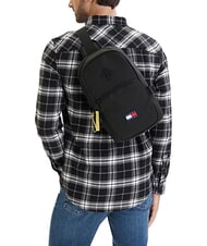 TOMMY HILFIGER TJ DAILY ELEVATED Ein-Schulter-Tasche Schwarz - H&uuml;fttaschen - 2