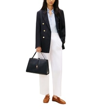 TOMMY HILFIGER TH LIBRE Handtasche, mittel Raum blau - Damentaschen - 2