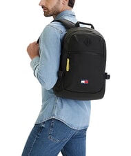 TOMMY HILFIGER TJ DAILY ELEVATED Rucksack Schwarz - Rucks&auml;cke f&uuml;r Schule &amp; Freizeit - 2