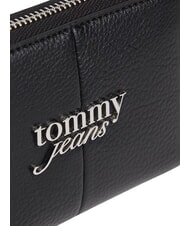 TOMMY HILFIGER TJ BOLD Geldb&ouml;rse mit Rei&szlig;verschluss und M&uuml;nzfach Schwarz - Brieftaschen Damen - 3