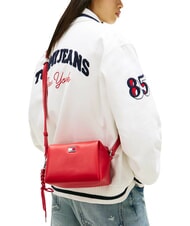 TOMMY HILFIGER TJ CITY CHARM Mini-Schultertasche Saphirrot - Damentaschen - 2