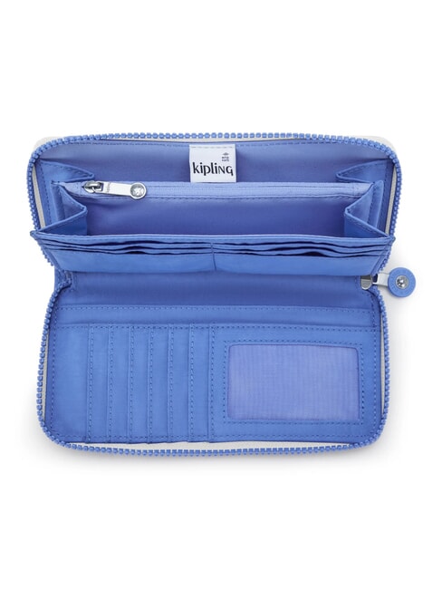 MONEY WORLD Rei&szlig;verschluss-Geldb&ouml;rse blauer Cocktail - Brieftaschen Damen