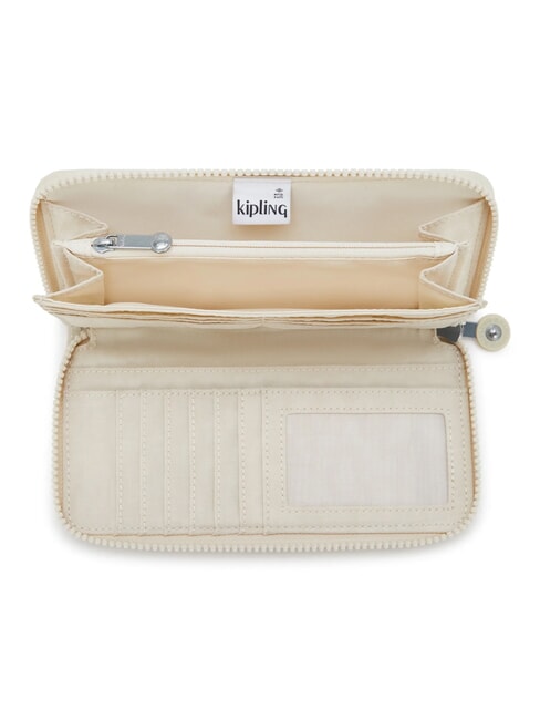 MONEY WORLD Rei&szlig;verschluss-Geldb&ouml;rse beiges Versteck - Brieftaschen Damen