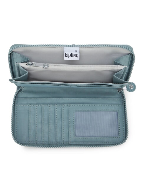 MONEY WORLD Rei&szlig;verschluss-Geldb&ouml;rse entspanntes Grau - Brieftaschen Damen