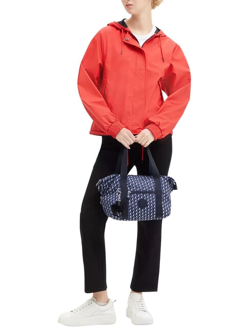 ART MINI PRINT Kleine Handtasche 3D K Blau - Damentaschen