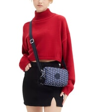 KIPLING ABANU PRT Mini-Umh&auml;ngetasche 3D K Blau - Damentaschen - 2