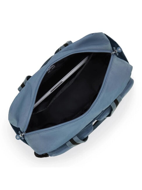 DEFEA XL Schultertasche mit Schultergurt blauer Stein - Damentaschen