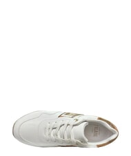 ALVIERO MARTINI PRIMA CLASSE GEO Turnschuhe Wei&szlig; / Geo-Beige - Damenschuhe - 5