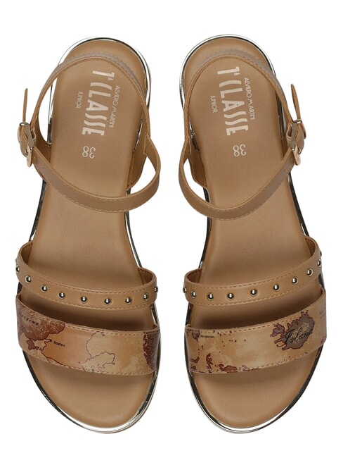 GEO Sandalen Geo Beige/Camel - Damenschuhe