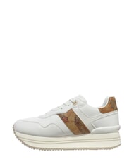 ALVIERO MARTINI PRIMA CLASSE GEO Turnschuhe Wei&szlig; / Geo-Beige - Damenschuhe - 7