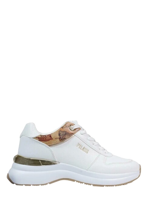 GEO Turnschuhe Wei&szlig; / Geo-Beige - Damenschuhe