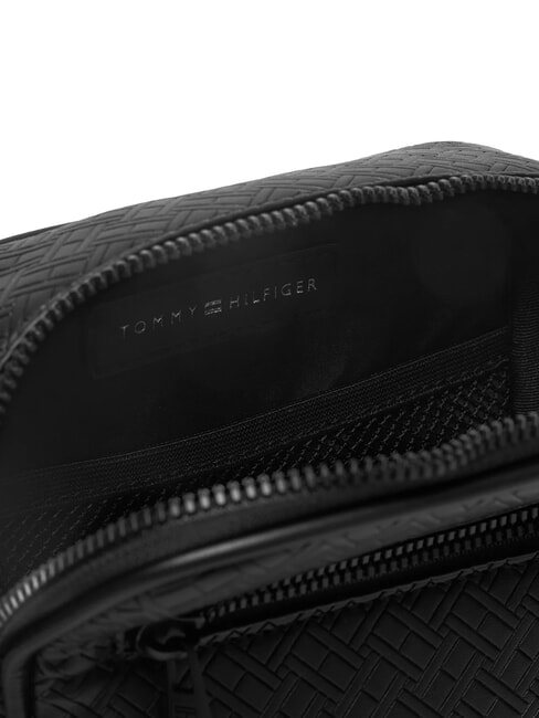 TH EMBOSSED FLAG Kleine Handtasche Schwarz - Umh&auml;ngetaschen Herren