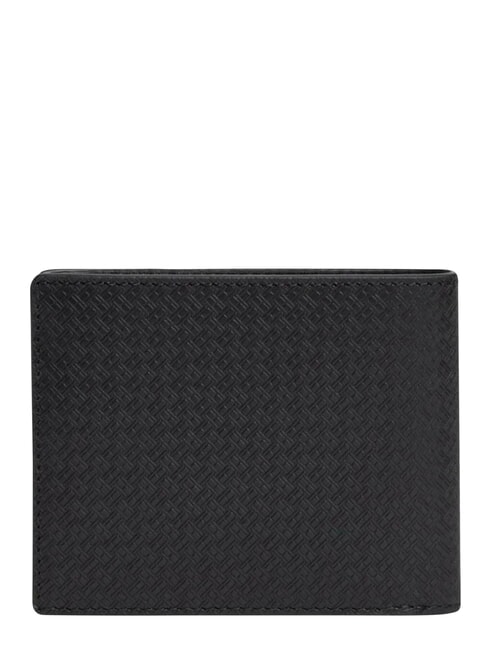 TH EMBOSSED Geldb&ouml;rse mit Kartenhalter, aus Leder Schwarz - Brieftaschen Herren