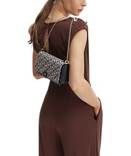 TOMMY HILFIGER TH HER Mini-Tasche mit Ketten-Schulterriemen blau mono - Damentaschen - 2