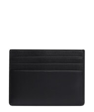 TOMMY HILFIGER TH EMBOSSED Kreditkartenetui, Leder Schwarz - Brieftaschen Herren - 2