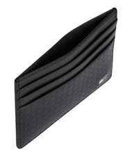 TOMMY HILFIGER TH EMBOSSED Kreditkartenetui, Leder Schwarz - Brieftaschen Herren - 3