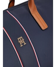 TOMMY HILFIGER POPETTE Handtasche mit Schulterriemen Space Blue Corp - Reisetaschen - 4