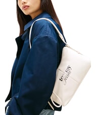 TOMMY HILFIGER TJ BOLD Schultertasche, verstellbar Zeitungspapier - Damentaschen - 2