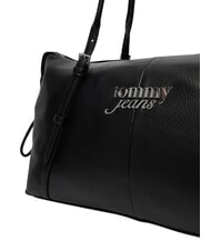 TOMMY HILFIGER TJ BOLD Verstellbare Schultertasche, gro&szlig; Schwarz - Damentaschen - 6