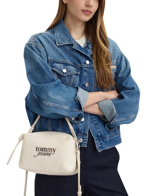 TJ BOLD Mini-Handtasche mit Schulterriemen Zeitungspapier - Damentaschen