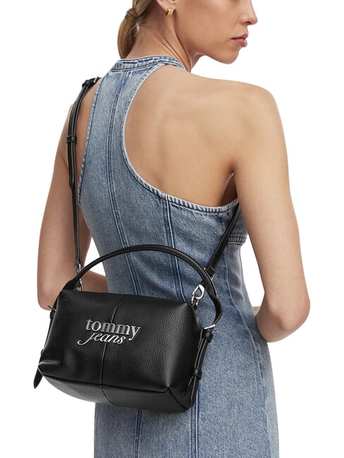 TJ BOLD Mini-Handtasche mit Schulterriemen Schwarz - Damentaschen