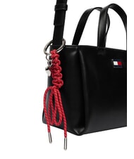 TOMMY HILFIGER TJ CITY CHARM Handtasche mit Schulterriemen Schwarz - Damentaschen - 6