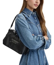 TOMMY HILFIGER TJ BOLD Schultertasche, verstellbar Schwarz - Damentaschen - 2