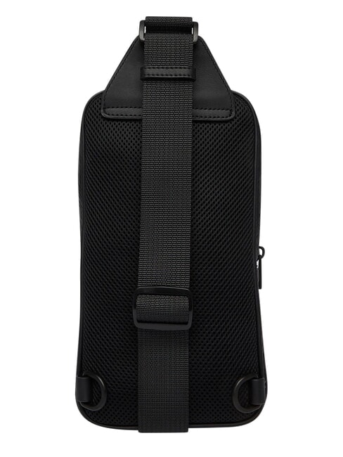 TH EMBOSSED FLAG Ein-Schulter-Tasche Schwarz - H&uuml;fttaschen