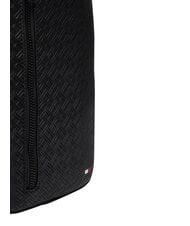 TOMMY HILFIGER TH EMBOSSED FLAG Ein-Schulter-Tasche Schwarz - H&uuml;fttaschen - 4